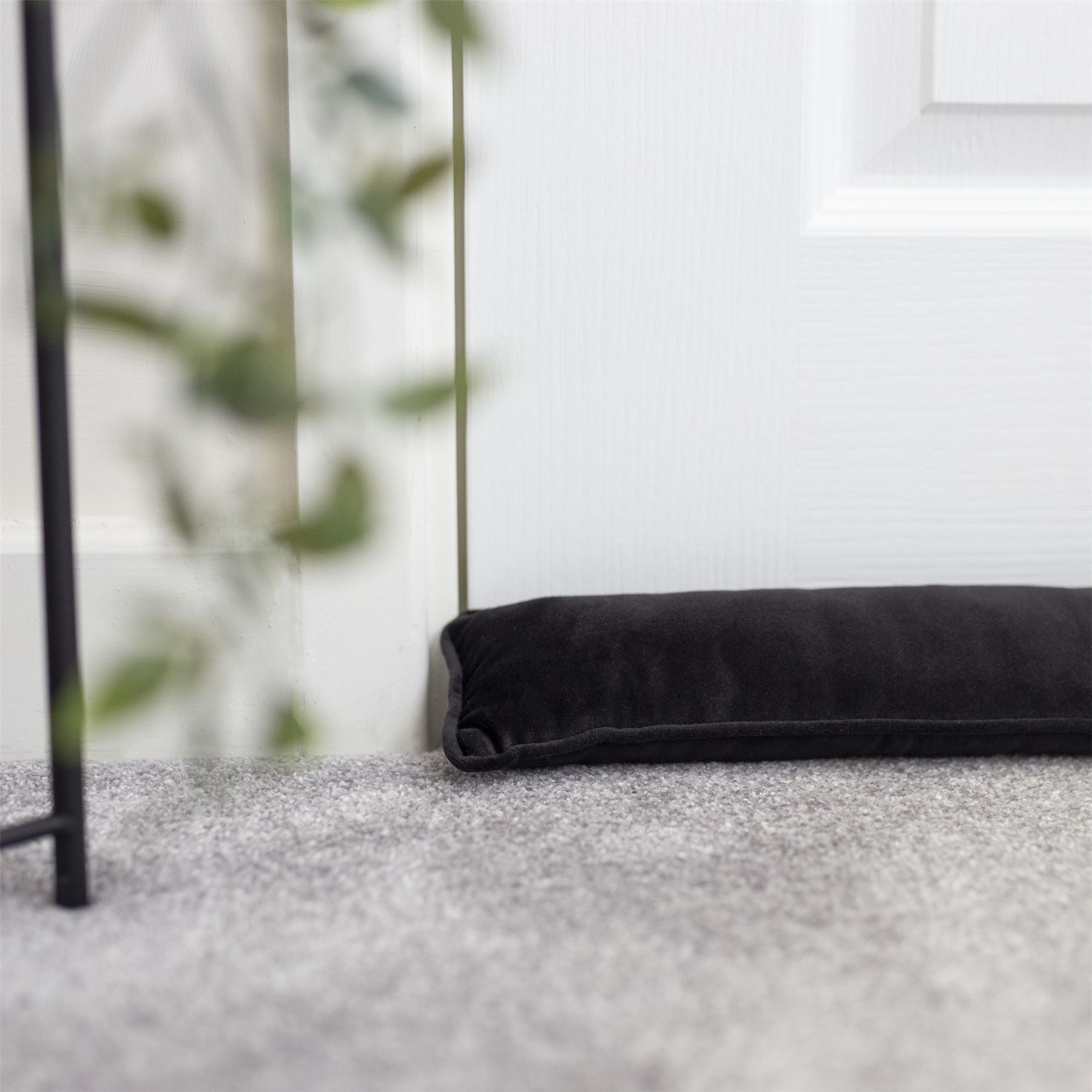 Draught Excluders - Set of 2 Black | Pukkr	