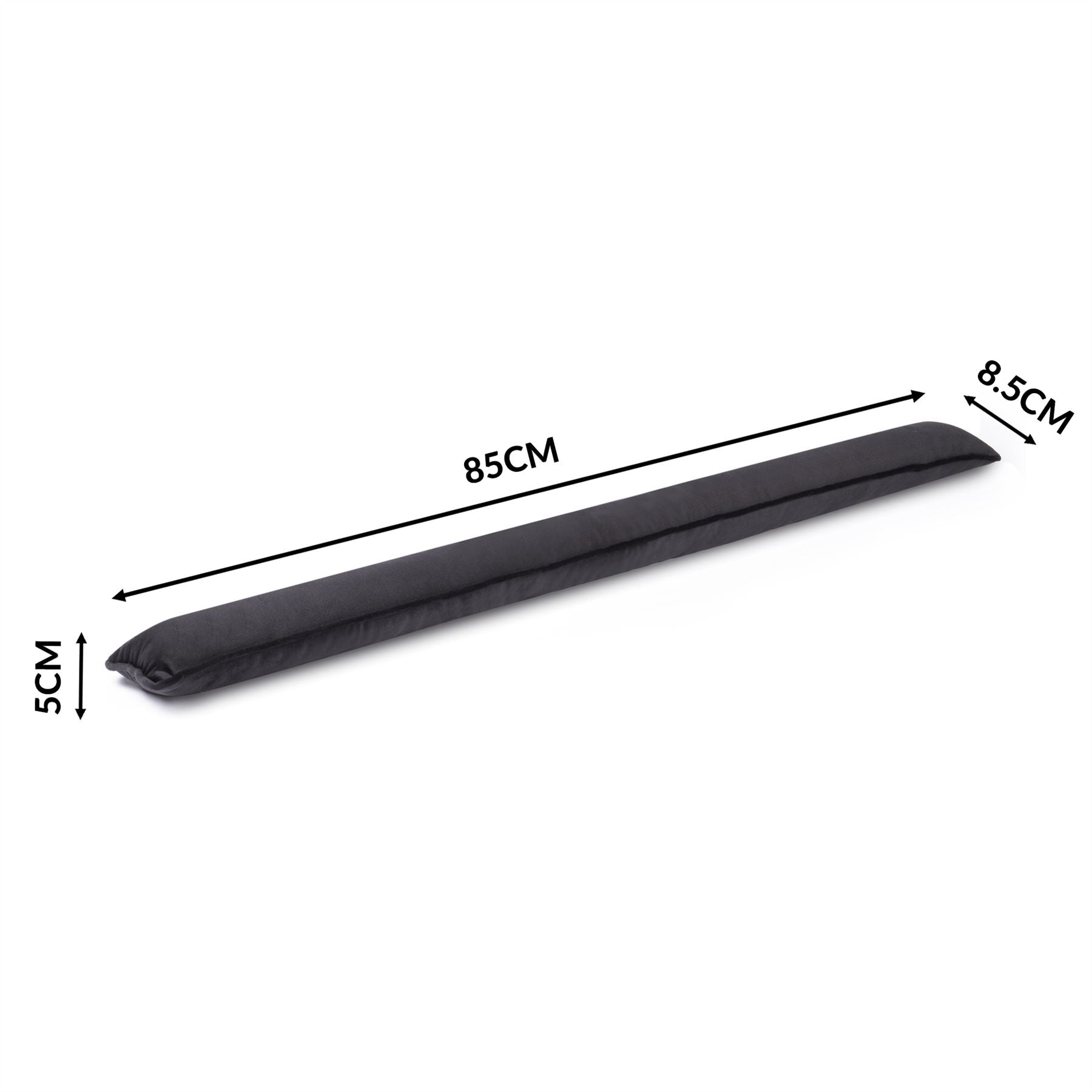 Draught Excluders - Set of 2 Black | Pukkr	