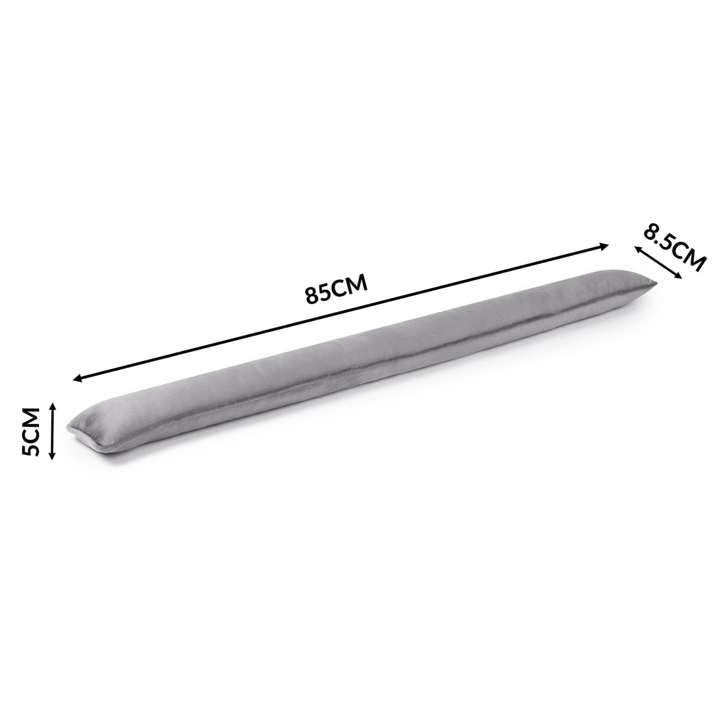 Draught Excluders - Set of 2 Grey | Pukkr	