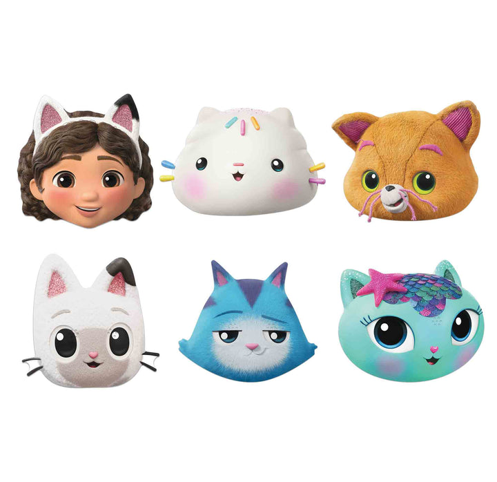 SMP466 Gabby's Dollhouse: The Movie Six Pack Masks – product image 1