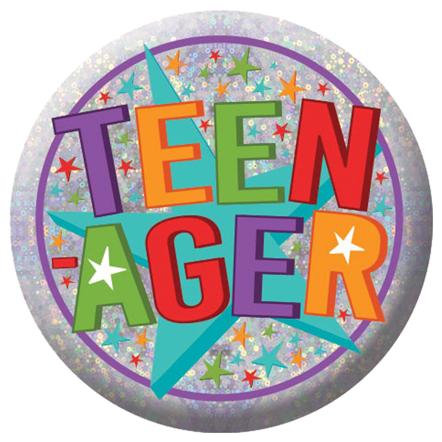 Teenager Birthday Badge