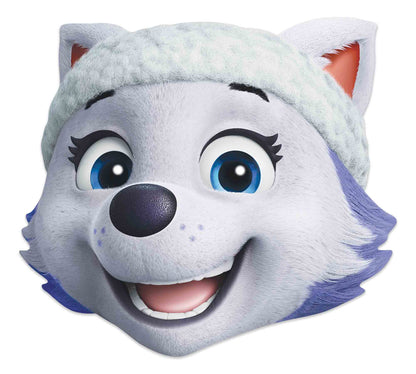 SMP463 Paw Patrol Chase, Rubble, Marshall, Everest, Skye & Rocky  Multipack Masks 6 Pack Cardboard Cut Out Height 30cm