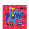 Super Hero Party Paper Napkins - 33cm (16pk) – product image 1