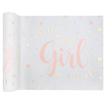 Baby Girl Fabric Table Runner - 3m