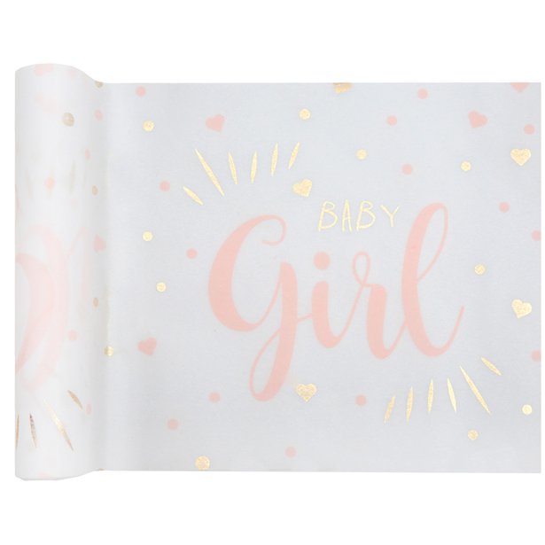 Baby Girl Fabric Table Runner - 3m – product image 1