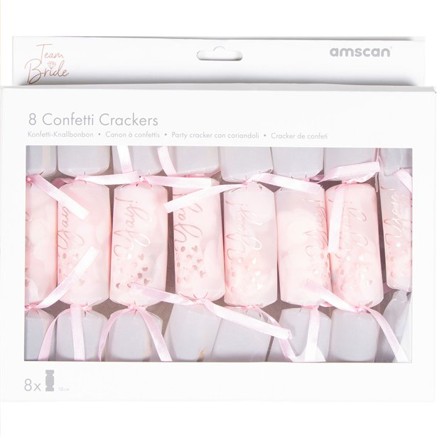 Team Bride Confetti Crackers (8pk) – product image 1