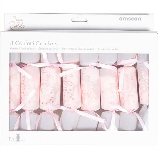 Team Bride Confetti Crackers (8pk)