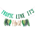 Tropic Like Its Hot 2-Tiered Banner - 2m – product image 1