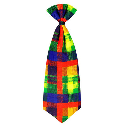 Rainbow Clown Tie