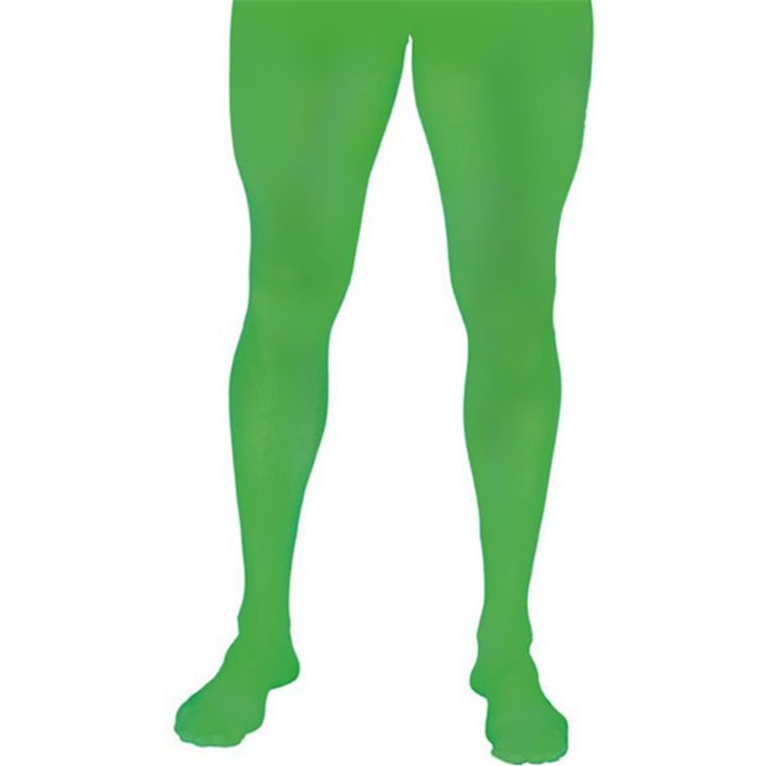 Mens Green Tights - Adult One Size