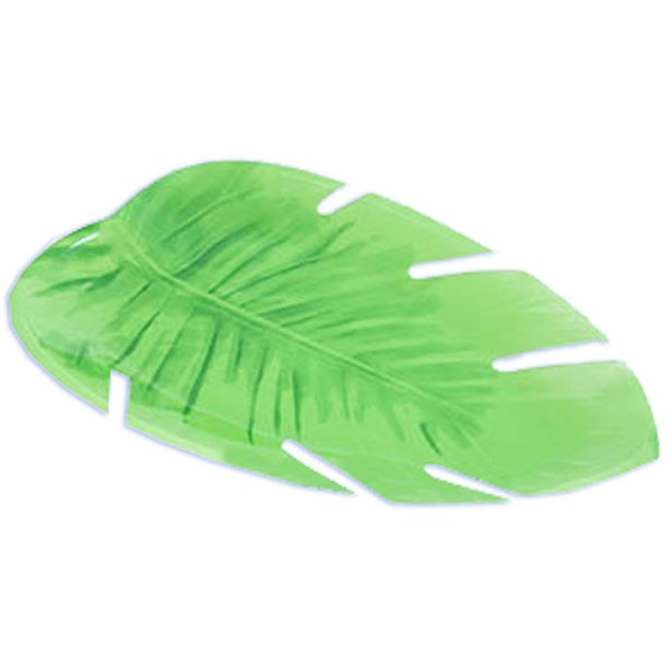 Plastic Jungle Leaf Platter - 35cm – product image 1