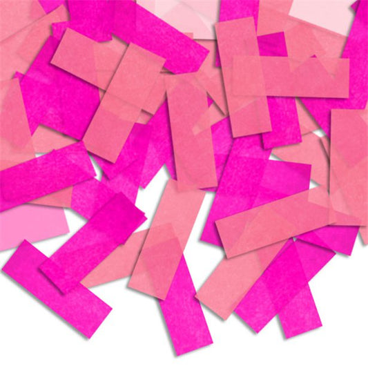 Piñata Tissue Paper Confetti - Light Pink & Hot Pink  (4g pack)