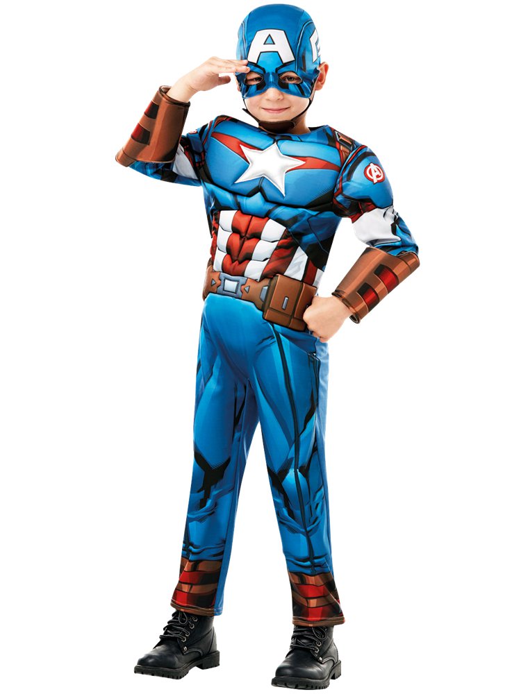 Captain America Deluxe - Child Costume