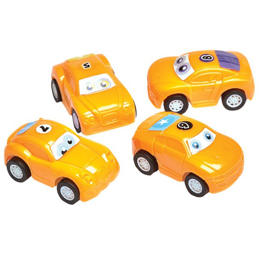 Mini Pull Back Racers (4pk)