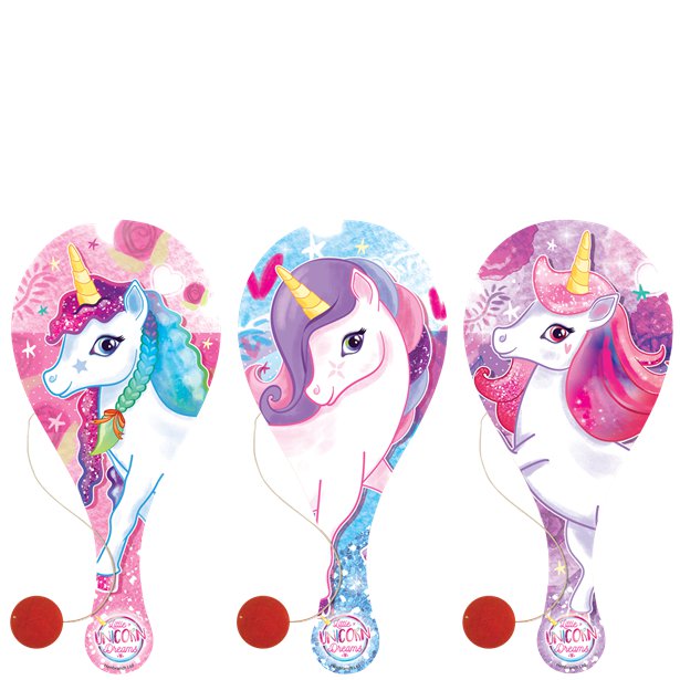 Unicorn Paddle Bat & Ball – product image 1