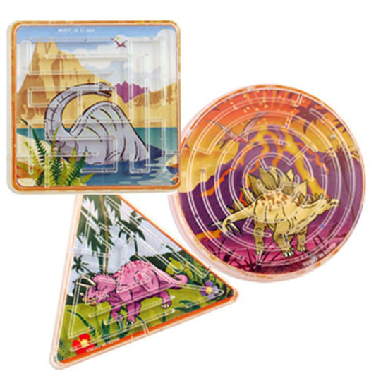Dinosaur Maze Puzzle - 6cm