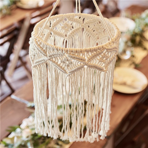 Macrame Chandelier Decoration – product image 1