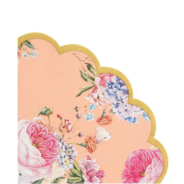 Truly Scrumptious Scalloped Paper Napkins - 33cm (20pk) – product image 1