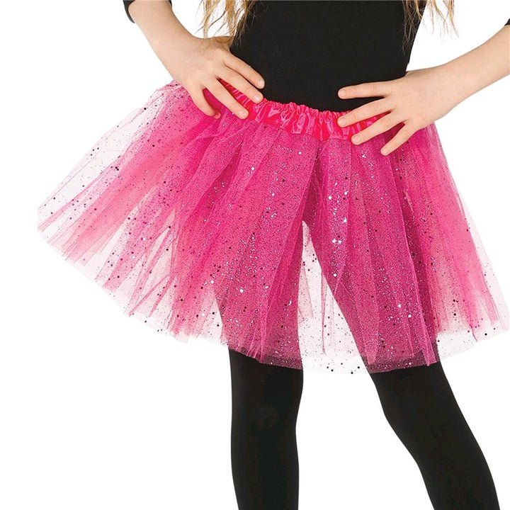 Pink Glitter Tutu - Child One Size