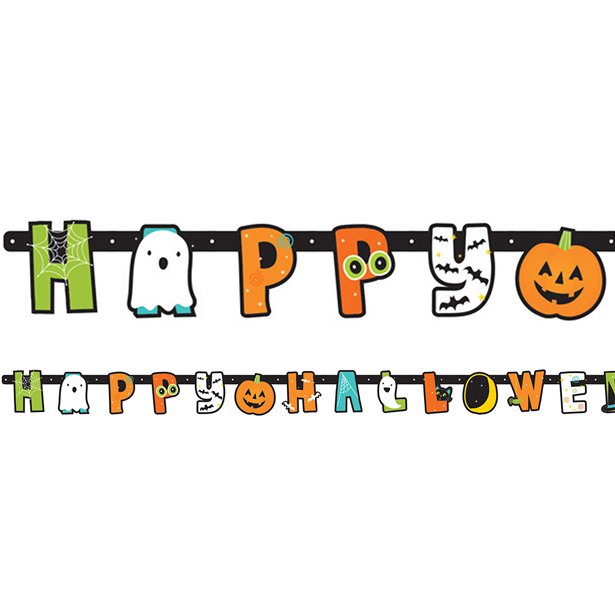 Hallo-ween Friends Letter Banner - 1.9m – product image 1