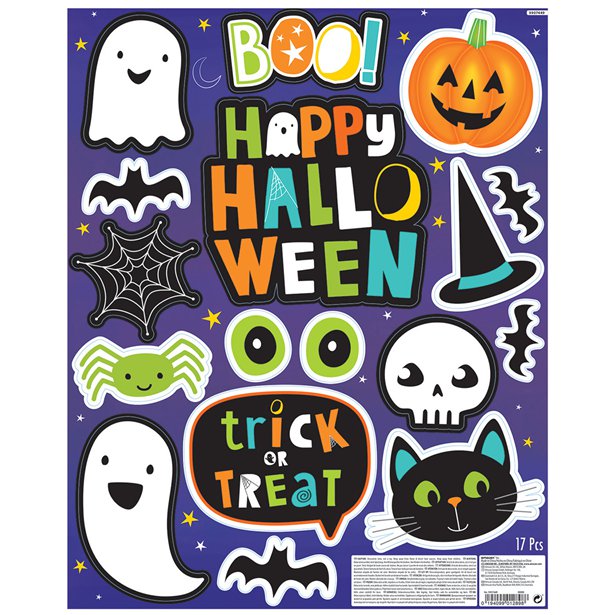 Hallo-ween Friends Window Stickers – product image 2