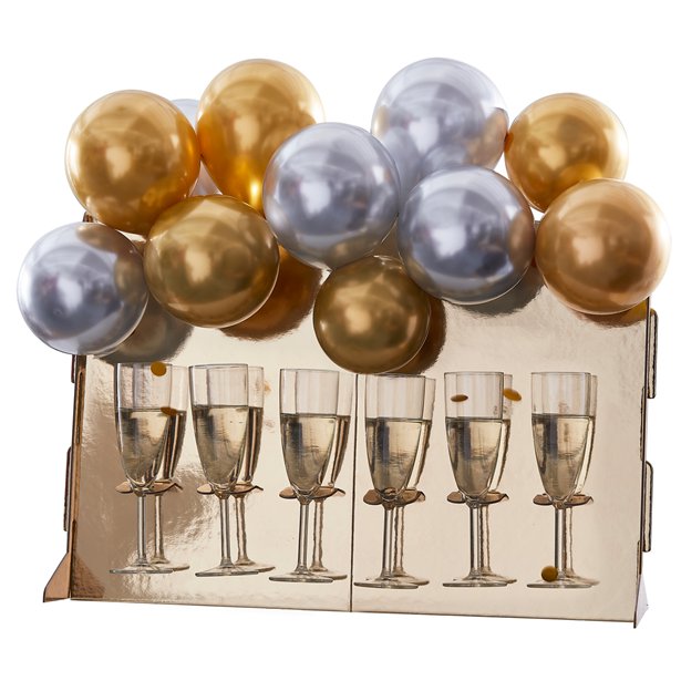 Gold Drinks Stand with Balloons – product image 2