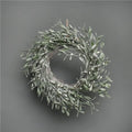 Mistletoe Frosted Wreath - 56cm