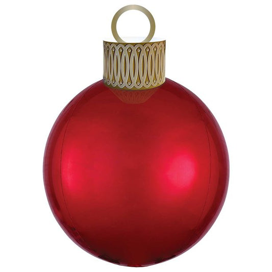 Red Bauble Orbz Balloon Kit