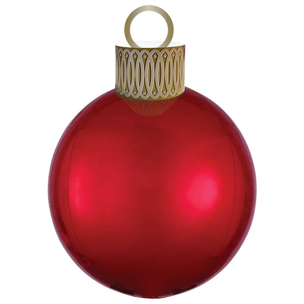 Red Bauble Orbz Balloon Kit