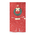 Gold Foiled Christmas Door Paper Napkins (16pk) – product image 1