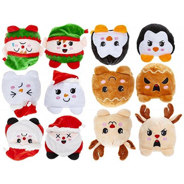 Flip'Em Christmas Characters - 20cm Assorted Designs