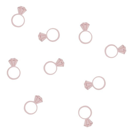 She Said Yaaas Rose Gold Ring Confetti (14g pack)