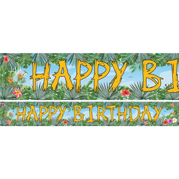 Dinosaur Adventure Paper Banners - 1m (3pk) – product image 1