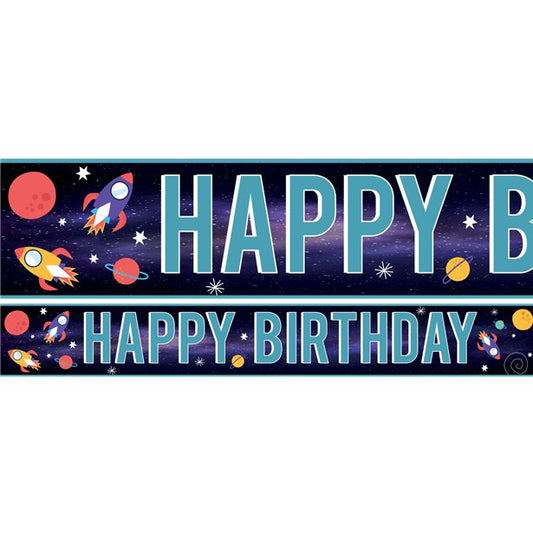 Space Paper Banners - 1m (3pk)