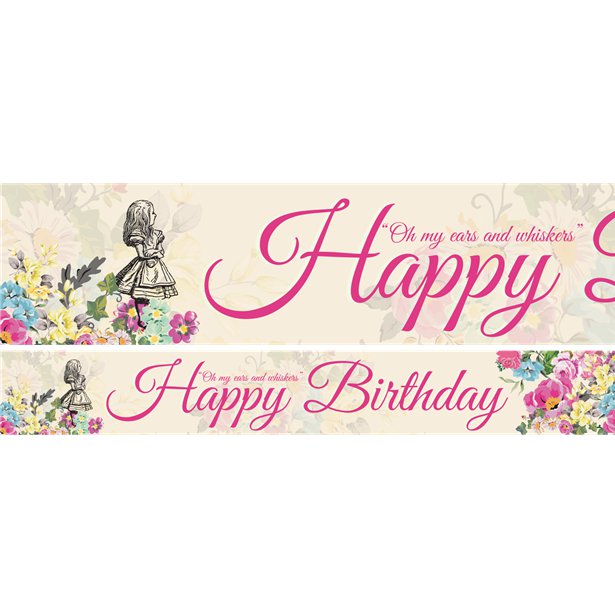 Truly Alice Paper Banners - 1m (3pk) – product image 1