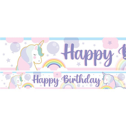 Unicorn Wishes Paper Banners - 1m (3pk)