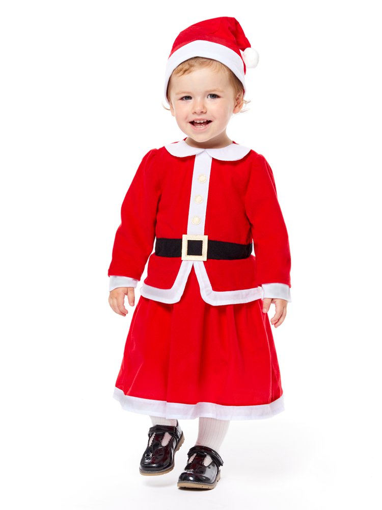 Little Miss Santa - Baby and Toddler Costume