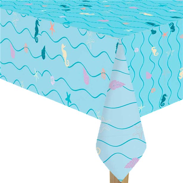 Mermaid Tales Paper Tablecover - 1.8m x 1.2m – product image 1