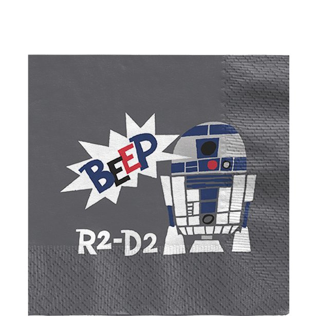 Star Wars R2-D2 Paper Napkins - 33cm (20pk)
