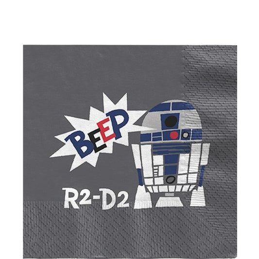 Star Wars R2-D2 Paper Napkins - 33cm (20pk)