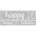 Happy 70th Birthday Celebration Paper Banners - 1m (3pk) – product image 1