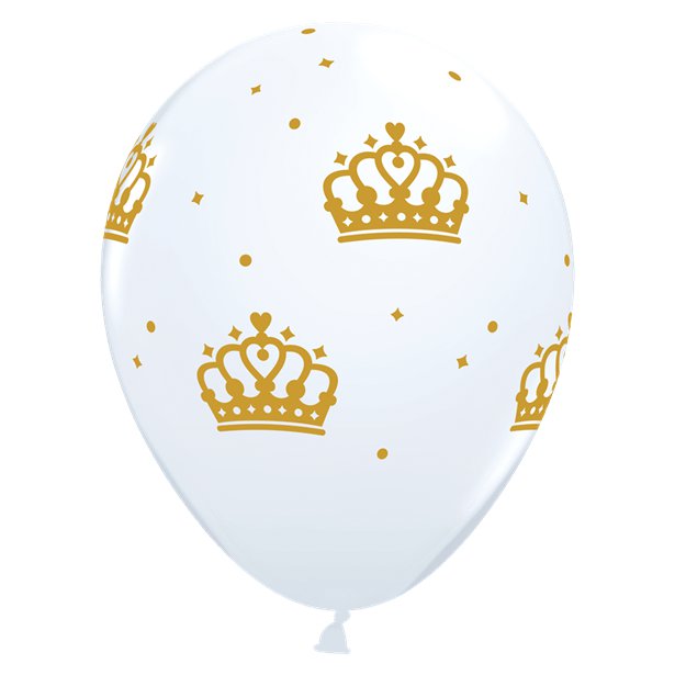 Royal Crown Balloons - 11" Latex (25pk) – product image 2