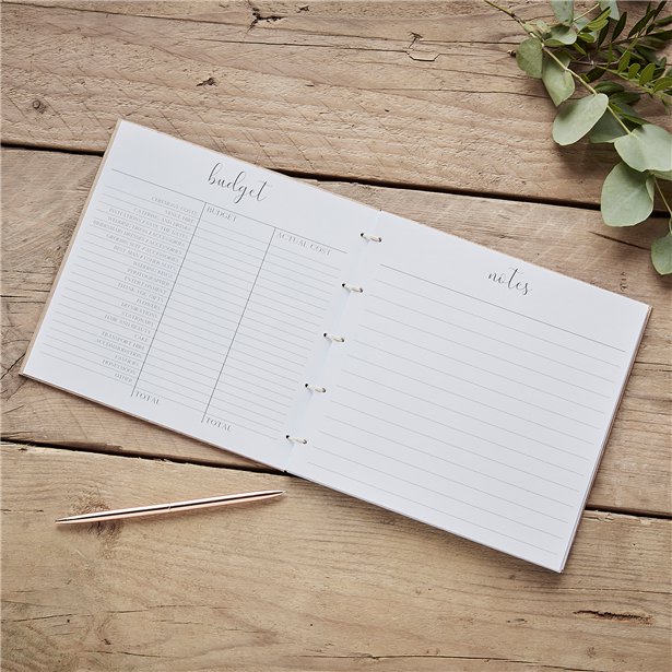 Wooden Wedding Planner – product image 3