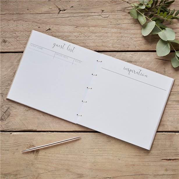 Wooden Wedding Planner – product image 4