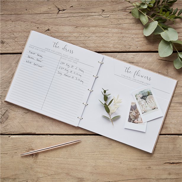 Wooden Wedding Planner – product image 5