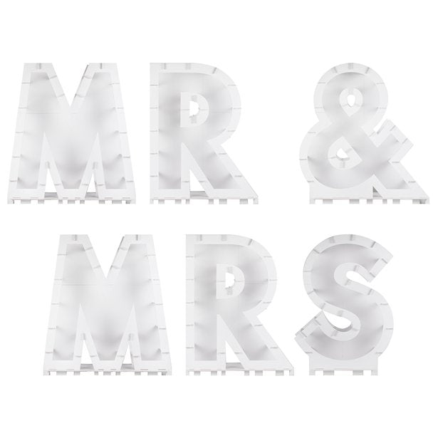 Mr & Mrs Balloon Mosaic Stand – product image 2