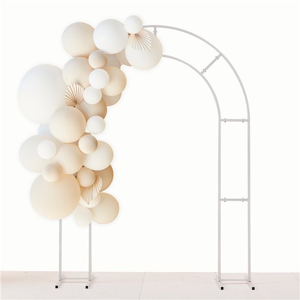White Metal Frame Arch – product image 2