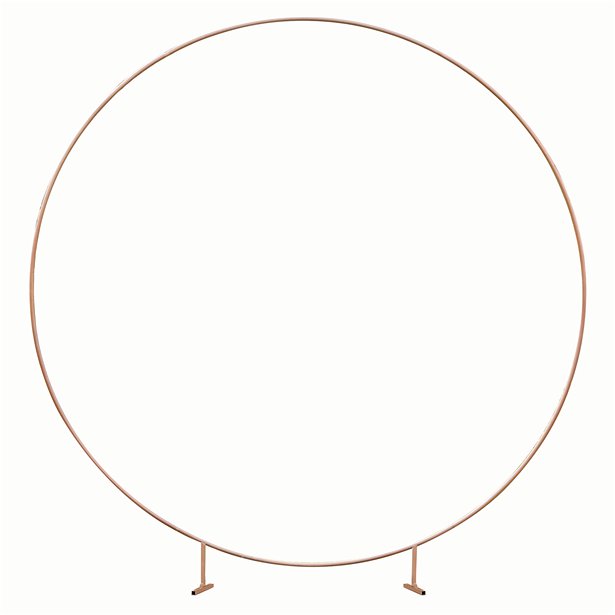 Copper Round Moongate Hoop - 2m