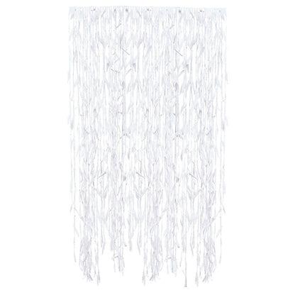 White Leaf Ribbon Backdrop