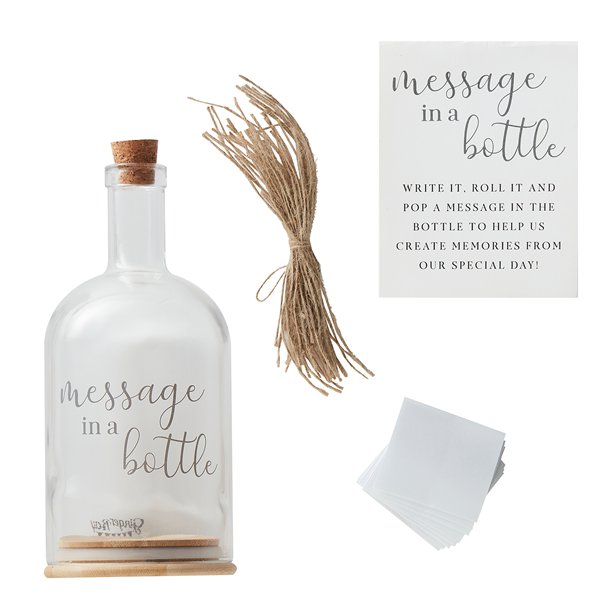 Message in a Bottle Wedding Guest Book – product image 2